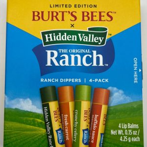 Burt's Bees Hidden Valley Ranch Dippers Limited Edition BUNDLE OF 3 In Hand Now