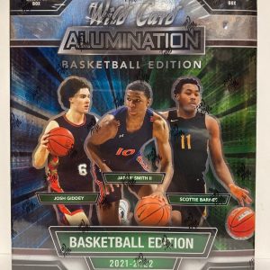 2021/22 WILD CARD ALUMINATION BASKETBALL EDITION SEALED BOX 4 PACKS PER BOX