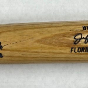 JEFF CONINE FLORIDA MARLINS GAME USED LV SLUGGER BASEBALL BAT