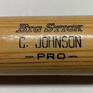 CHARLES JOHNSON #24 MARLINS ROCKIES GAME USED BIG STICK PRO RAWLINGS BAT