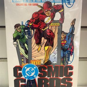 VINTAGE 1991 D.C. COMICS IMPEL COSMIC CARDS SEALED BOX INAUGURAL EDITION RARE