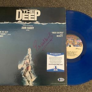 THE DEEP ELI WALLACH SIGNED AUTOGRAPHED VINYL ALBUM COVER BECKETT AUTHENTICATED