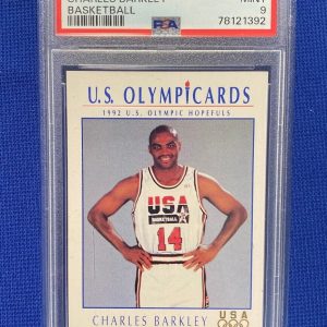 1992 IMPEL OLYMPICARDS CHARLES BARKLEY TEAM USA #8 BASKETBALL CARD PSA 9