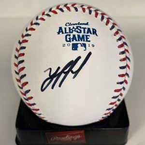 YORDAN ALVAREZ HOUSTON ASTROS SIGNED AUTO 2019 ALL STAR GAME BASEBALL BECKETT