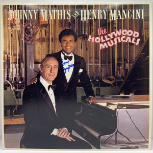 Johnny Mathis Signed Autographed Vinyl Record Album The Hollywood Musicals JSA