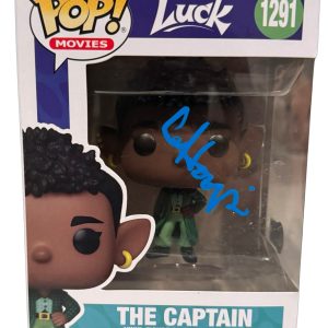 Whoopi Goldberg Signed Funko Pop Luck The Captain #1291 Autograph Beckett COA