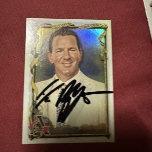 Signed Trading Card Ian Rapoport Allen & Ginter Autographed NFL Reporter