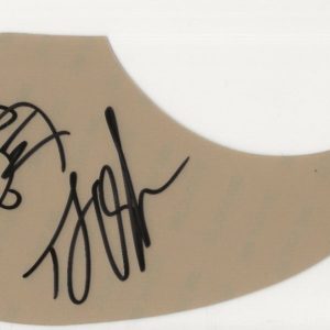 Brothers Osborne REAL hand SIGNED Acoustic Guitar Pickguard COA Autographed
