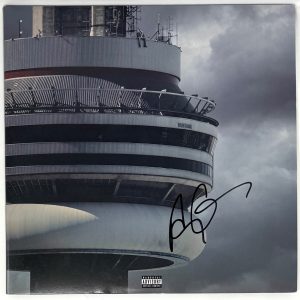 Drake Signed Views Vinyl Record Album Aubrey Graham Rapper Autograph ACOA COA