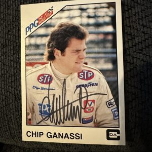 Signed Trading Card Indy 500 Car Indianapolis Chip Ganassi Autographed Rookie RC