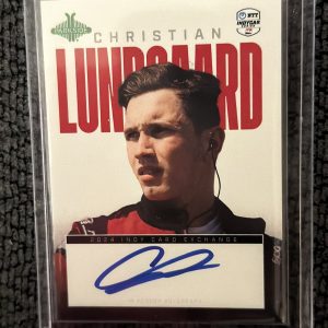 Christian Lundgaard Signed Trading Parkside 2024 Indy Card Exchange Exclusive