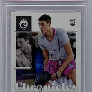 Nikola Jovic Signed 2022-23 Chronicles Rookie Card Miami Heat PSA/DNA Slabbed