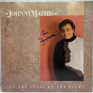 Johnny Mathis Signed Autographed Vinyl Record In The Still Of The Night JSA