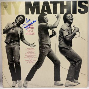 Johnny Mathis Signed Autographed Vinyl Record Album The Heart Of A Woman JSA