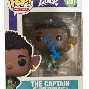 Whoopi Goldberg Signed Funko Pop Luck The Captain #1291 Autograph Beckett COA
