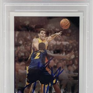 Luke Walton Signed Auto 2003-04 Topps Chrome Rookie Card Lakers PSA/DNA Slabbed