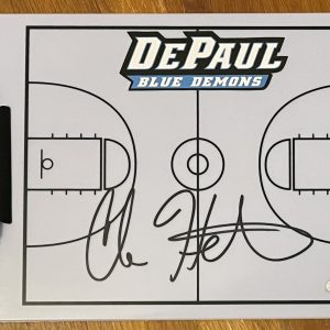 Chris Holtmann Signed Autographed DePaul Blue Demons Coaches Clipboard PSA/DNA