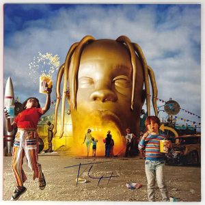 Travis Scott Signed Autograph Astroworld Vinyl Record Album LP ACOA COA