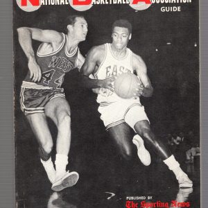 1968-69 NBA BASKETBALL GUIDE AMAZING CONDITION+RARE WEST+BIG O COVER