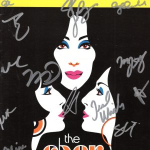 THE CHER SHOW HAND SIGNED NY CITY PLAYBILL+COA SIGNED BY CAST+TEAL WICKS