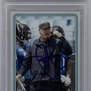 Doug Pederson Signed Autographed Jacksonville Jaguars Custom Card PSA/DNA Slab