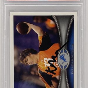 Kellen Moore Signed 2012 Topps Rookie Card Detroit Lions PSA/DNA Slabbed