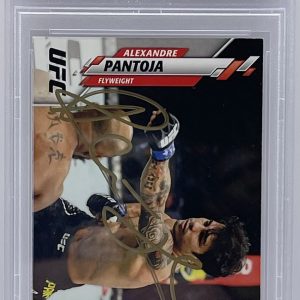 Alexandre Pantoja Signed 2020 Topps UFC Rookie Card PSA/DNA Slabbed