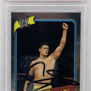 Cody Rhodes Signed 2008 Topps Chrome Heritage Rookie Card WWE PSA/DNA Slabbed