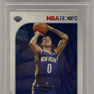 Nickeil Alexander Walker 2019-20 NBA Hoops Rookie Card Pelicans PSA/DNA Slabbed