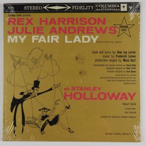 MY FAIR LADY ORIGINAL BROADWAY CAST SOUNDTRACK 1959 SEALED LP OL 5090