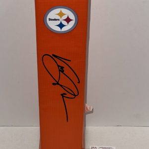 VAN JEFFERSON SIGNED TOUCHDOWN PYLON PITTSBURGH STEELERS JSA COA