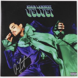 Adam Lambert JSA Signed Autograph Album Record Vinyl Velvet
