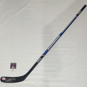 ALEX DEBRINCAT SIGNED HOCKEY STICK DETROIT RED WINGS PROOF JSA COA