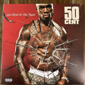 50 Cent ‘Get Rich Or Die Tryin’ Signed Vinyl Album Beckett BSA