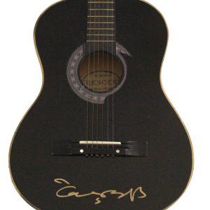 Andrew Bird Signed Autograph Full Size Acoustic Guitar - Bowl of Fire w/ PSA COA