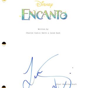 Wilmer Valderrama Signed Autograph Encanto Full Movie Script Screenplay Agustin