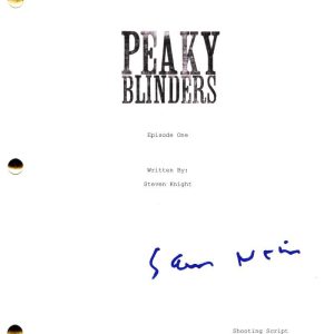 Sam Neill Signed Autograph Peaky Blinders Pilot Script Screenplay w/ JSA COA
