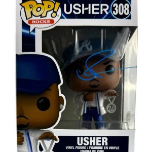 Usher Raymond Signed Autograph Funko Pop 308 - My Way Confessions w/ PSA COA