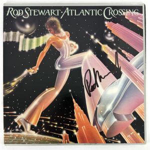 Rod Stewart Signed Autograph Album Vinyl Record LP - Atlantic Crossing - Beckett