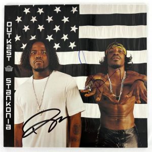 Andre 3000 & Big Boi Signed Autograph Album Vinyl Record - Outkast Stankonia JSA