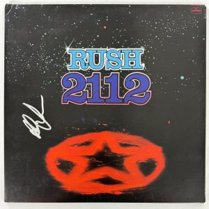 Alex Lifeson Rush Signed Autograph Album Record LP - 2112 w/ Beckett COA