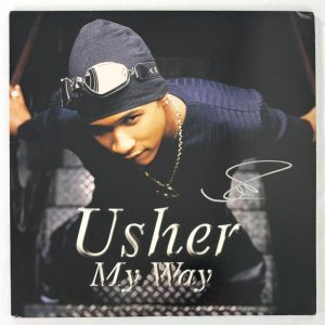 Usher Raymond Signed Autograph Album Vinyl Record LP - My Way w/ JSA COA