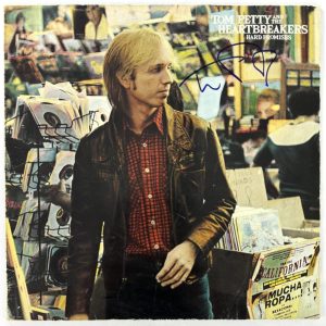 Tom Petty Heartbreakers Signed Autograph Album Vinyl Record LP Hard Promises JSA