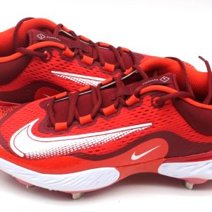 New Size 12 Nike Alpha Huarache Elite 4 Low DJ6521-616 Men's Baseball Cleats Red