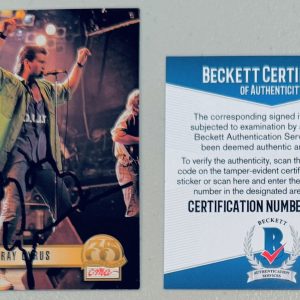 Billy Ray Cyrus Signed Autographed 1993 Country Gold Card #74 BAS Beckett Cert