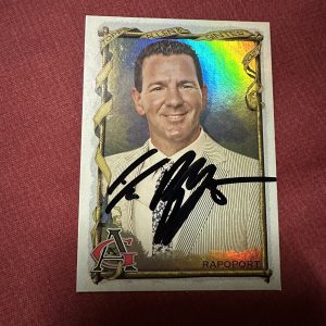 Signed Trading Card Ian Rapoport Allen & Ginter Autographed NFL Reporter