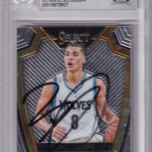ZACH LAVINE signed (2014-15 SELECT) Rookie BULLS card BECKETT BAS 00016679937