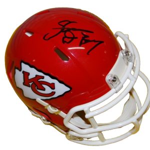 STEVE DEBERG signed (KANSAS CITY CHIEFS mini football helmet BECKETT BAS BL79912