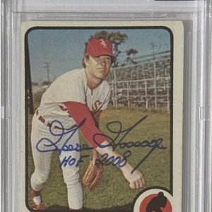 1973 Topps Rich Goose Gossage Signed HOF Rookie BAS Beckett BGS 10 Autograph