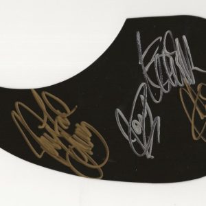 Black Stone Cherry REAL SIGNED Acoustic Guitar Pickguard COA Autographed all 4